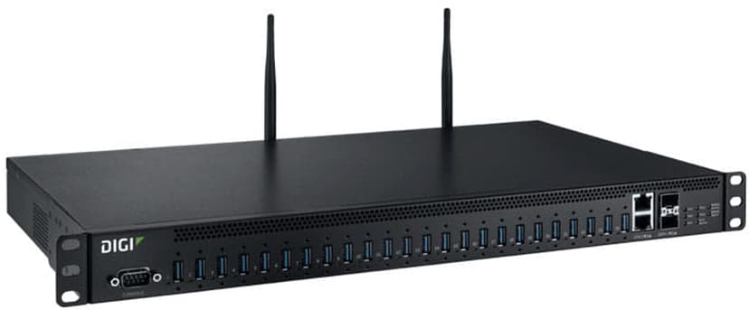 Digi Anywhereusb 24 Plus With Wifi 24port Usb Over Ip Remote