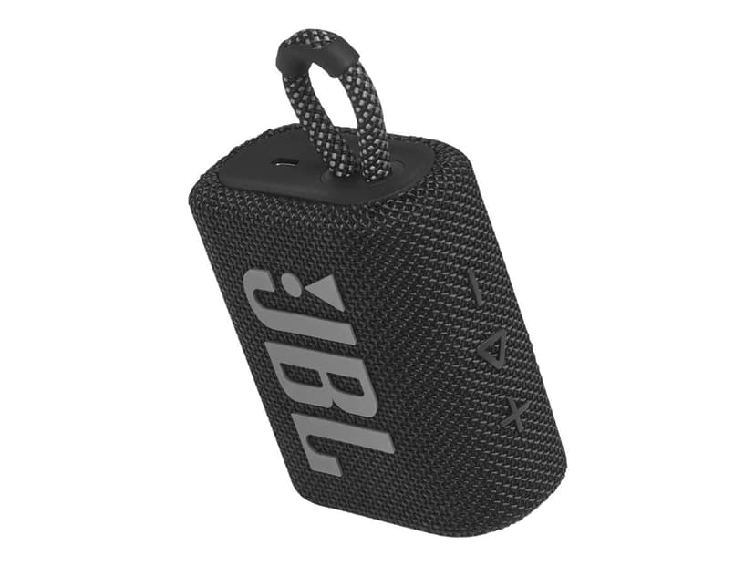 JBL GO 3 SVART Svart