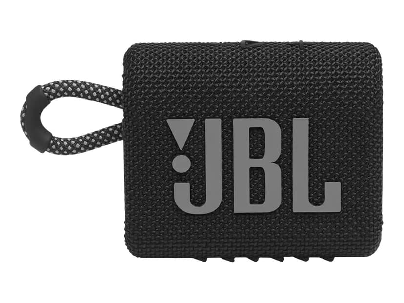 JBL GO 3 SVART Svart