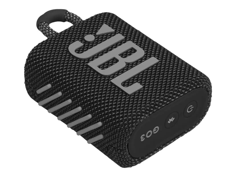 JBL GO 3 SVART Svart