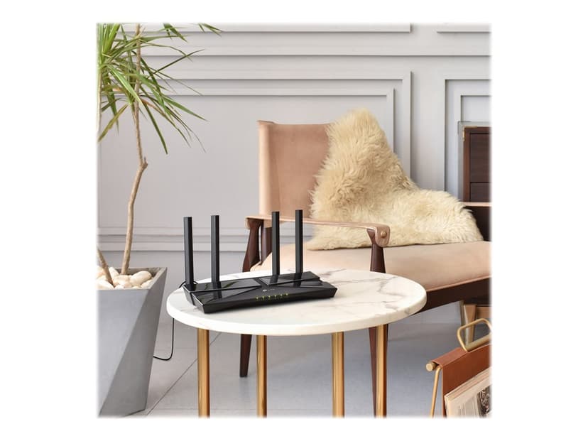 TP-Link Archer AX23 trådløs ruter Gigabit Ethernet Dobbelbånd (2.4 GHz / 5 GHz) Sort