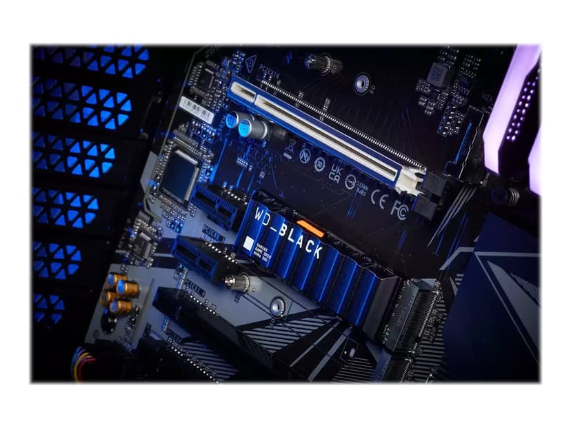 WD Black SN850X 2TB SSD Heatsink M.2 PCIe 4.0