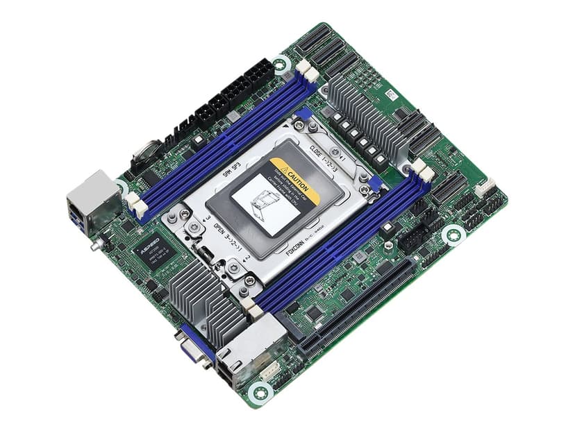 ASRock Rack ROMED4ID-2T (LGA4094) Moderkort Mini-ITX Socket SP3 Mini-ITX
