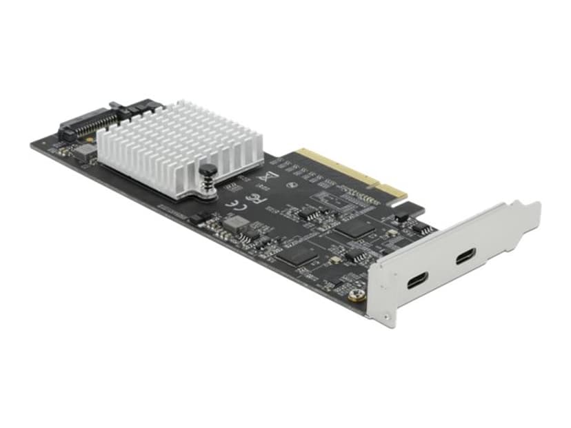 Delock 89009 grensesnittkort/-adapter Intern USB 3.2 Gen 2 (3.1 Gen 2)