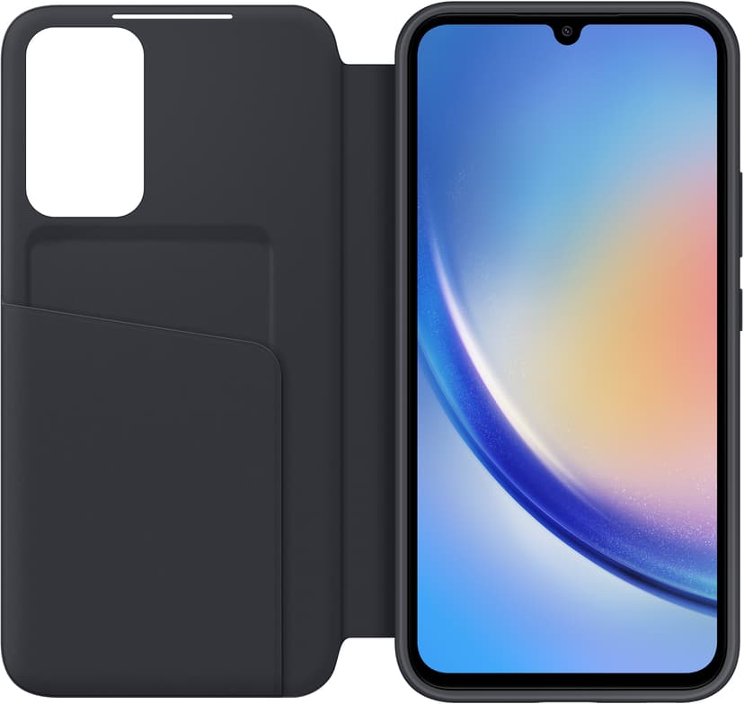 Samsung Smart View Wallet Case Samsung Galaxy A34 5G Svart