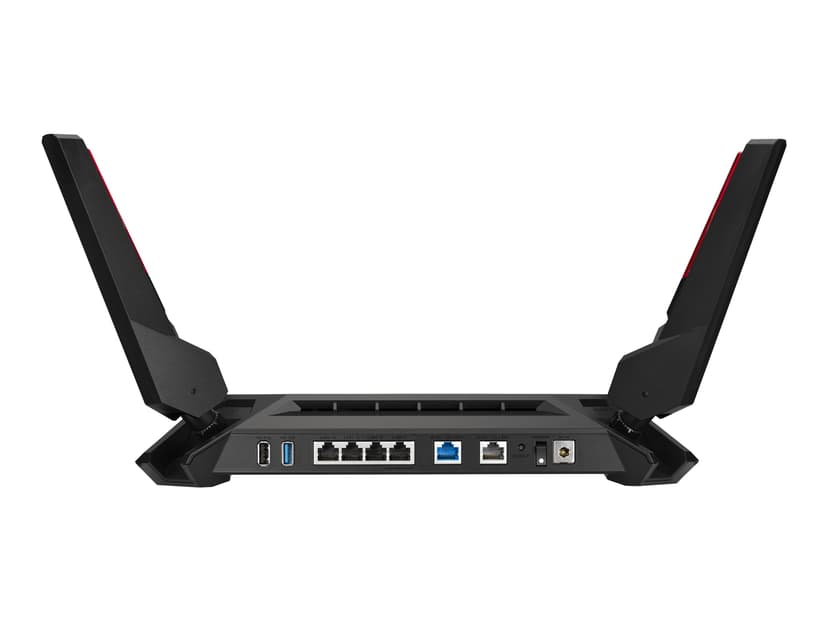 ASUS ROG Rapture GT-AX6000 langaton reititin 2.5 Gigabit Ethernet Kaksitaajuus (2,4 GHz/5 GHz) Musta