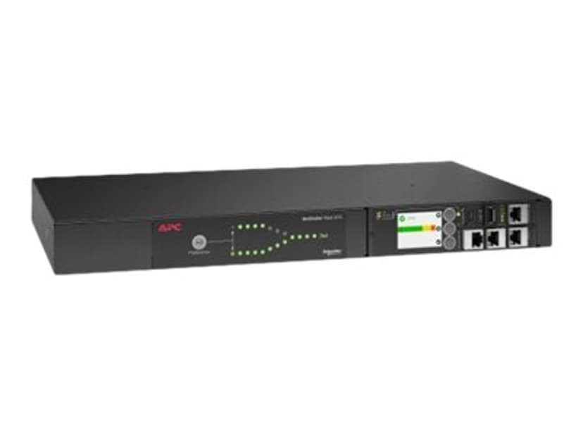 APC NetShelter ATS 1U 16A 2xC20 In/8xC13 Ut/1xC19 Ut