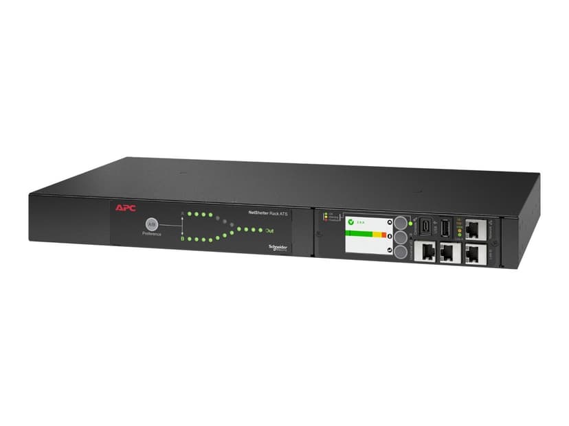 APC NetShelter ATS 1U 10A 1xC14 In/12xC13 Out