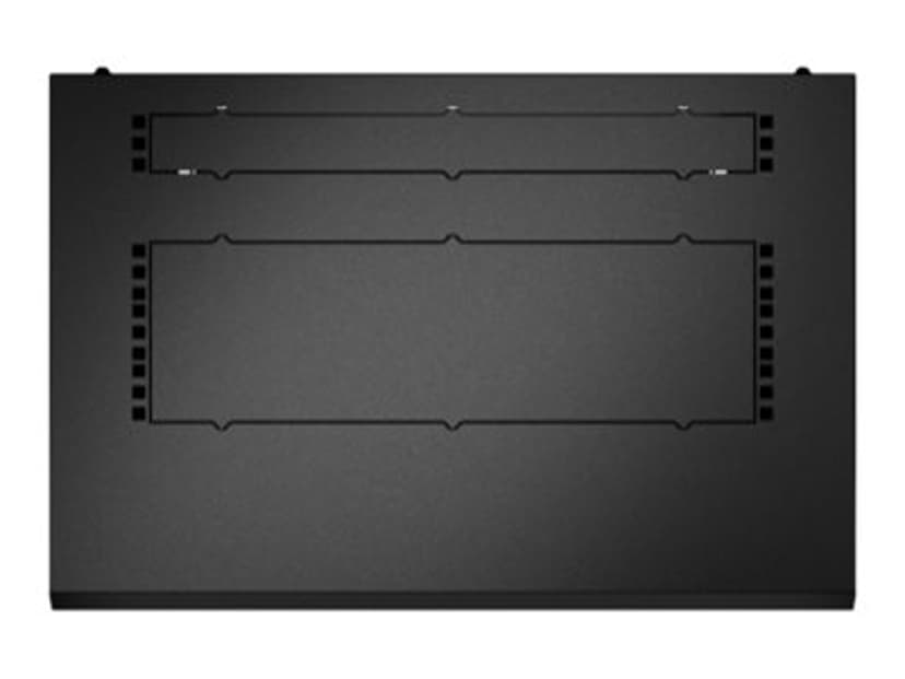 APC NetShelter WX 6U Single Hinged Wall-mount Enclosure 400mm Deep Veggmonterbar hylle Sort