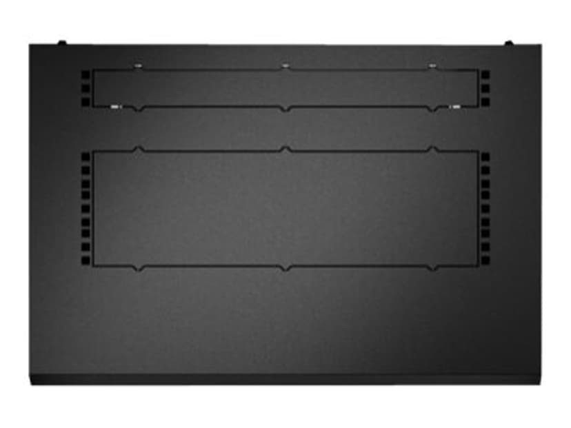 APC NetShelter WX 6U Single Hinged Wall-mount Enclosure 400mm Deep Veggmonterbar hylle Sort