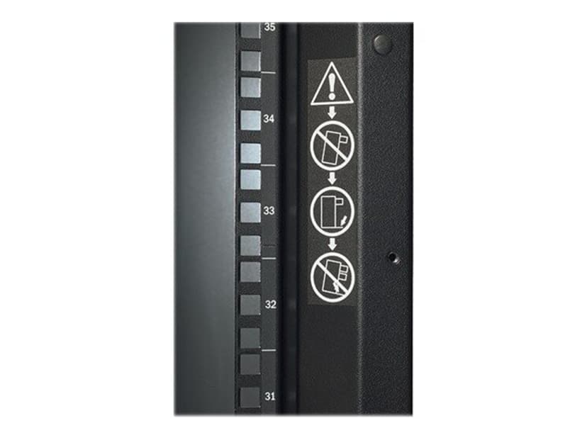 APC NetShelter SX 45U Fristående rack Svart