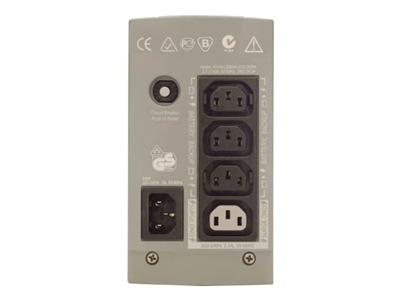 APC Back-UPS CS 325 w/o SW strömskydd (UPS) 0,325 kVA 210 W