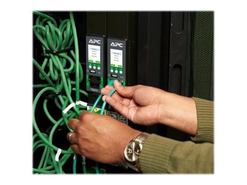 APC NetShelter Rack PDU Advanced grenuttag 48 AC-utgångar 0U Svart