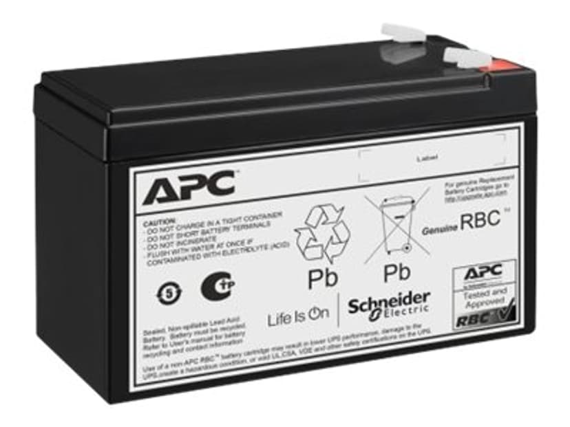 APC APCRBCV210 UPS batteri 12 V 7 At
