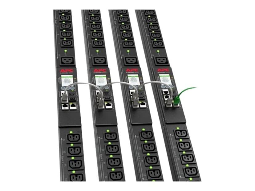 APC APDU9981EU3 strømdistribusjonsenhet (PDU) 24 AC-utganger 0U Sort
