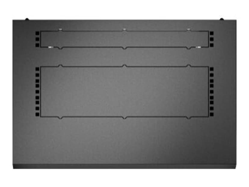 APC NetShelter WX 9U Single Hinged Wall-mount Enclosure 400mm Deep. Veggmonterbar hylle Sort