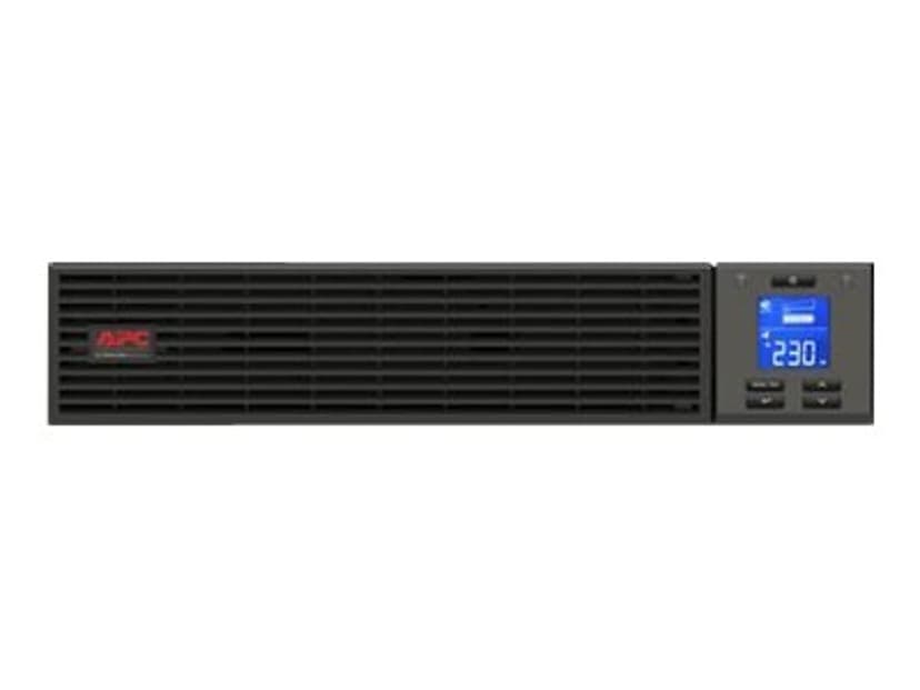 APC SRV1KRIRK UPS-virtalähde Taajuuden kaksoismuunnos (verkossa) 1 kVA 800 W 3 AC-pistorasia(a)