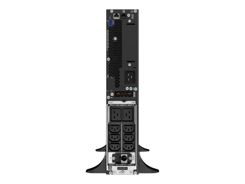 APC SRT3000XLW-IEC strömskydd (UPS) Dubbelkonvertering (Online) 3 kVA 2700 W 8 AC-utgångar