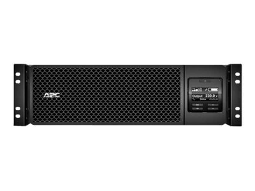 APC Smart-UPS On-Line UPS-virtalähde Taajuuden kaksoismuunnos (verkossa) 5 kVA 4500 W 10 AC-pistorasia(a)