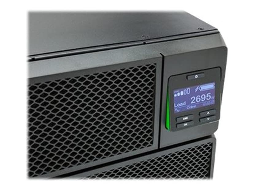 APC Smart-UPS On-Line strömskydd (UPS) Dubbelkonvertering (Online) 5 kVA 4500 W 10 AC-utgångar
