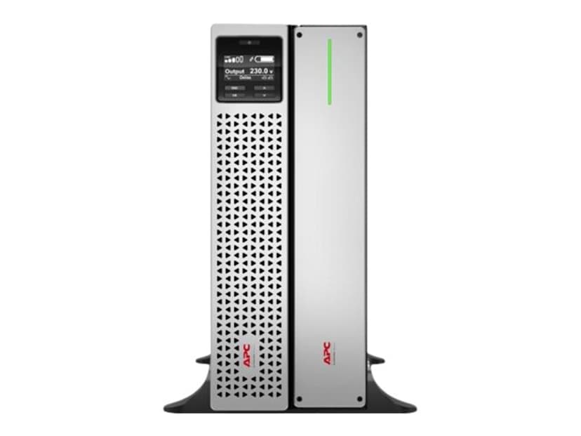 APC SRTL2200RM4UXLI-NC UPS-virtalähde Taajuuden kaksoismuunnos (verkossa) 2,2 kVA 1980 W 8 AC-pistorasia(a)