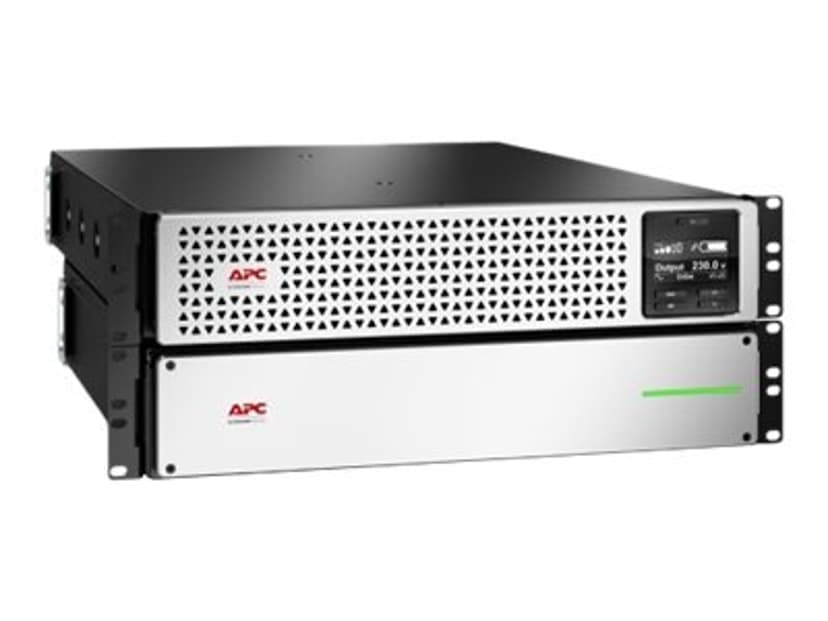 APC SRTL2200RM4UXLI-NC UPS-virtalähde Taajuuden kaksoismuunnos (verkossa) 2,2 kVA 1980 W 8 AC-pistorasia(a)