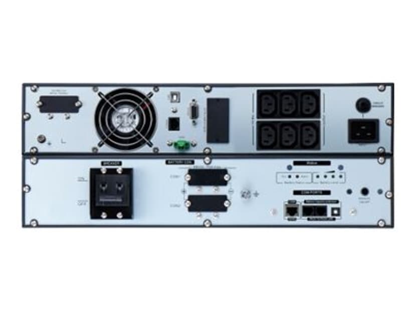 APC SRVL2KRILRK strömskydd (UPS) Dubbelkonvertering (Online) 2 kVA 1800 W 7 AC-utgångar