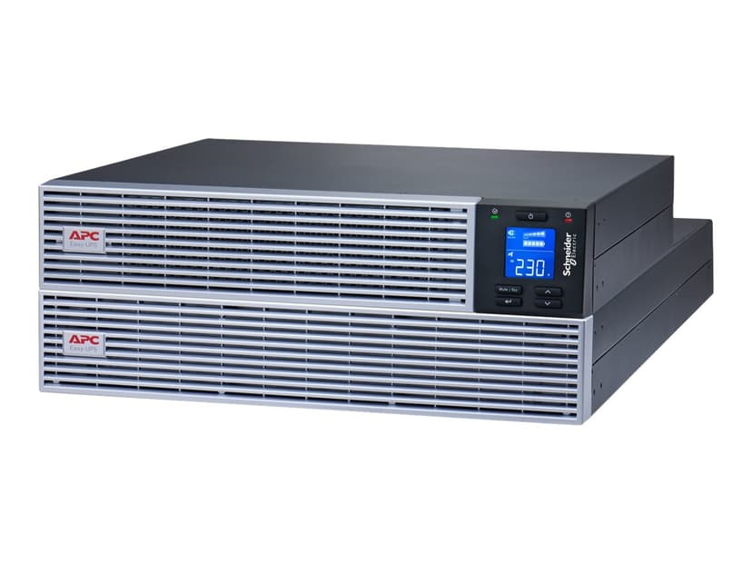 APC SRVL3KRILRK uforstyrrbar strømforsyning (UPS) Dobbeltkonvertering (Online) 3 kVA 2700 W 7 AC-utganger