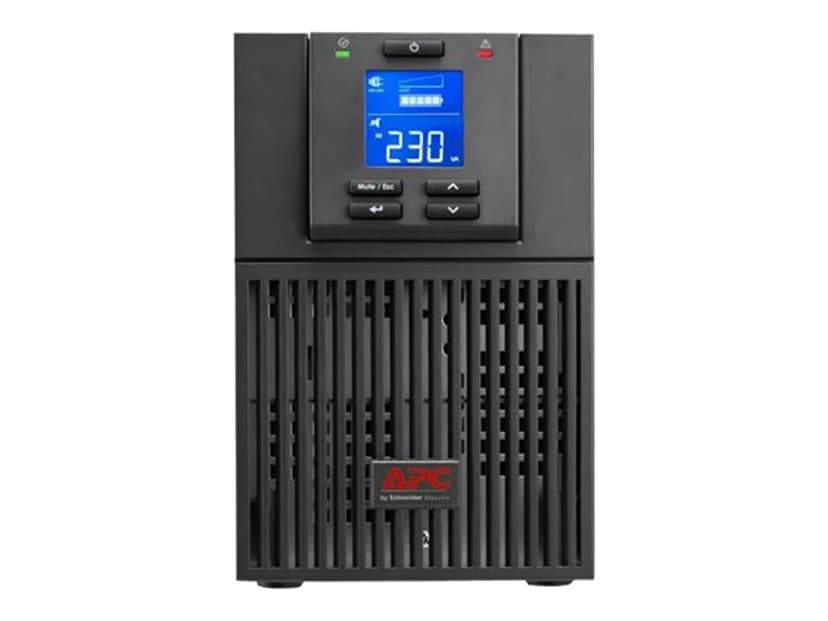 APC SRV1KI strömskydd (UPS) Dubbelkonvertering (Online) 1 kVA 800 W 3 AC-utgångar