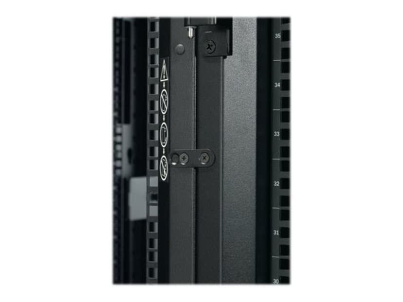 APC NetShelter SX 48U Frittstående hylle Sort