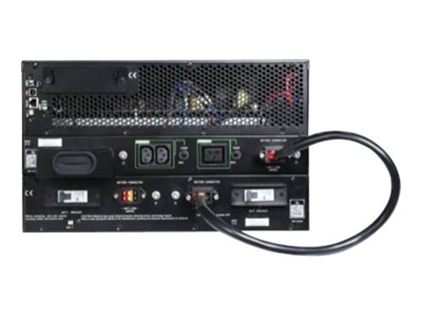APC SRTG6KXLI UPS-virtalähde Taajuuden kaksoismuunnos (verkossa) 6 kVA 6000 W 3 AC-pistorasia(a)