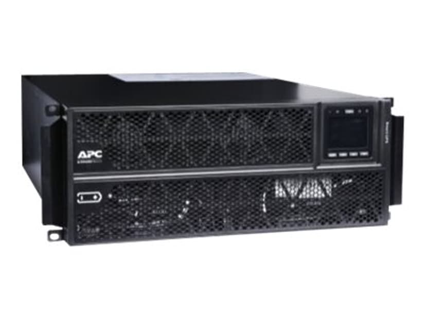 APC SRTG6KXLI UPS-virtalähde Taajuuden kaksoismuunnos (verkossa) 6 kVA 6000 W 3 AC-pistorasia(a)
