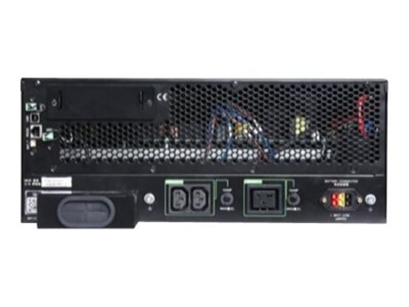 APC SRTG6KXLI UPS-virtalähde Taajuuden kaksoismuunnos (verkossa) 6 kVA 6000 W 3 AC-pistorasia(a)