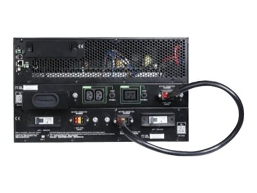 APC SRTG6KXLI UPS-virtalähde Taajuuden kaksoismuunnos (verkossa) 6 kVA 6000 W 3 AC-pistorasia(a)