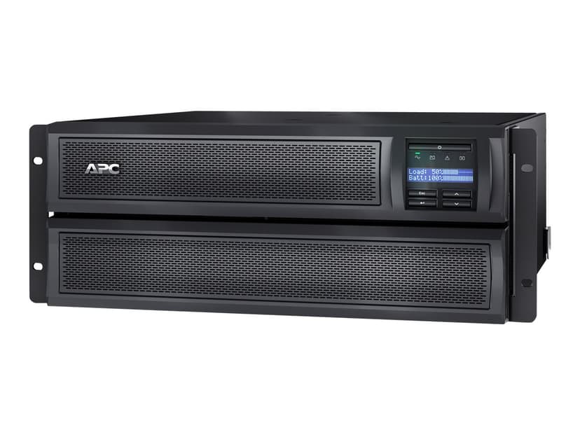 APC Smart-UPS X SMX3000HVNC Noodstroomvoeding - 3000VA, 8x C13, 2x C19 uitgang, USB, NMC