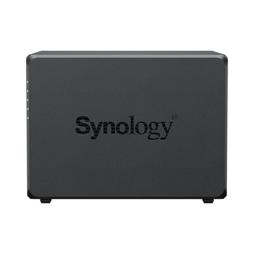 Synology DiskStation DS423+ datalagringsserver NAS Rack (8U) Ethernet/bredbåndsforbindelse Sort J4125