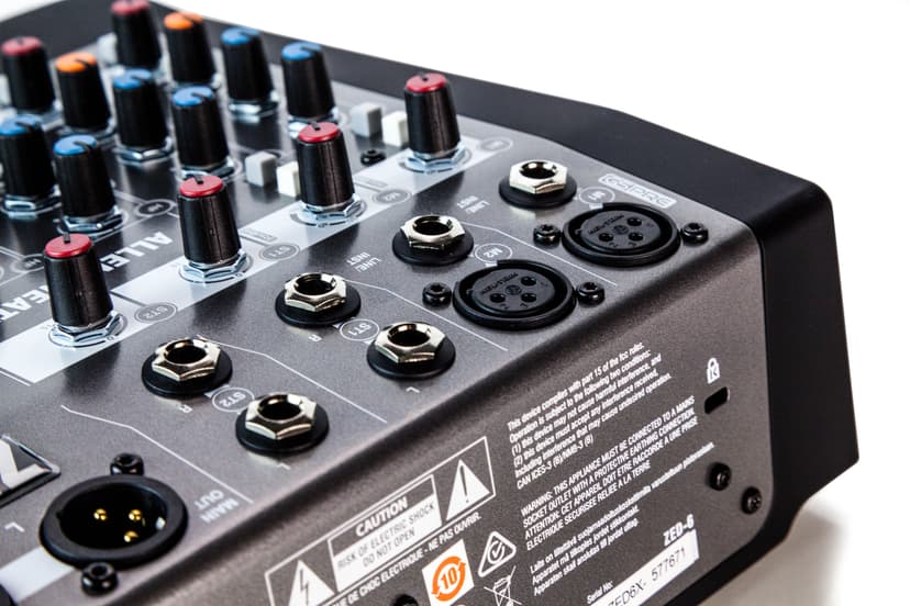 Allen & Heath Zed-6 Compact 6 Input Analogue Mixer