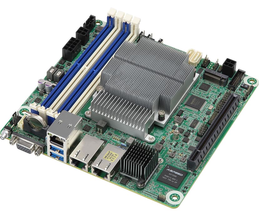 ASRock Rack EPYC3251D4I-2T Moderkort Mini-ITX mini ATX