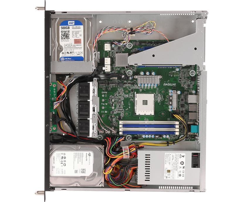 ASRock Rack 1U2LW-X470 Moderkort 1U Rackmount
