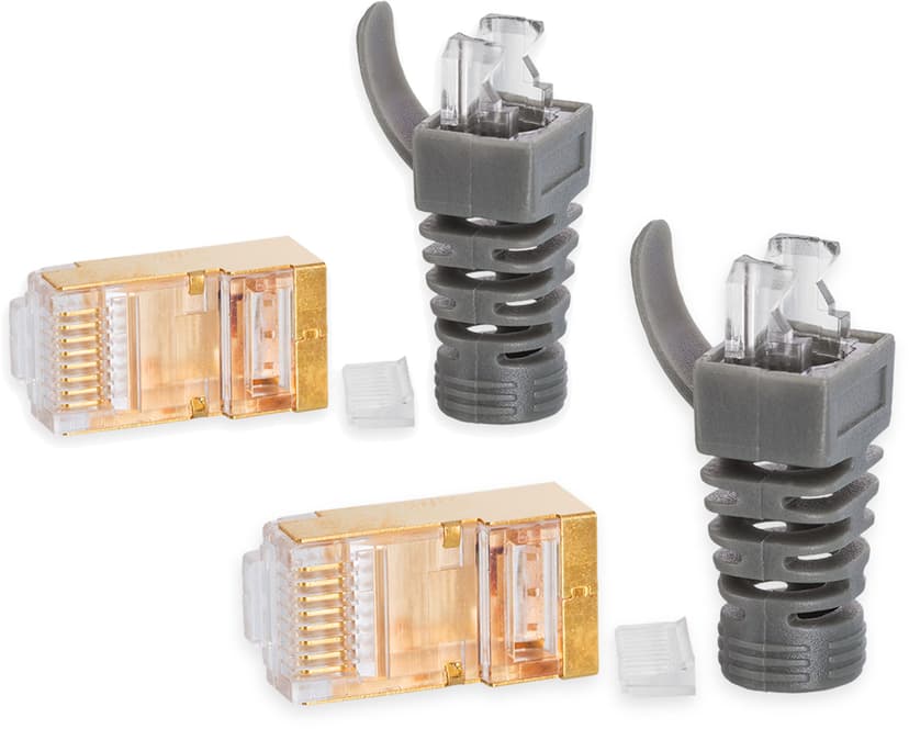 Jenving Kontaktdon CAT8 STP RJ45 2-pack