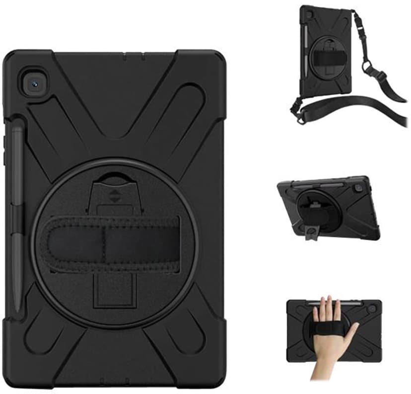 Estuff Tablet Case Samsung Galaxy Tab S6 Lite Svart