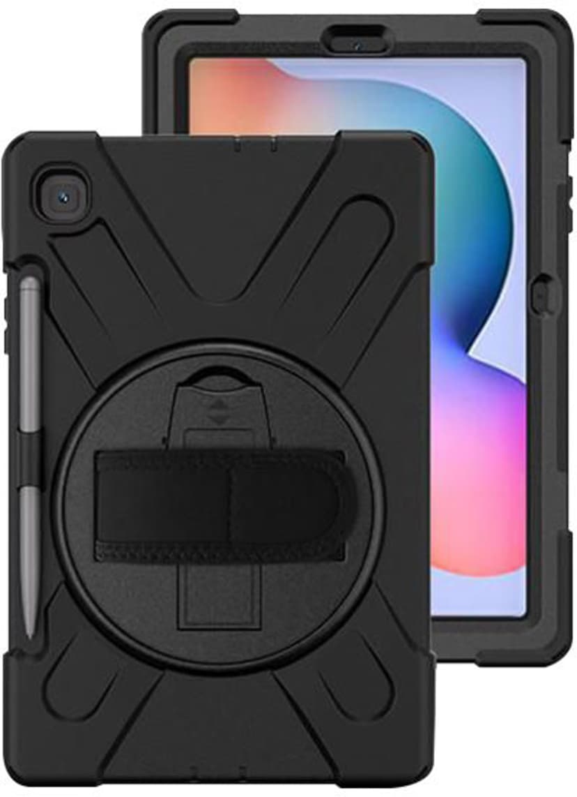 Estuff Tablet Case Samsung Galaxy Tab S6 Lite Musta