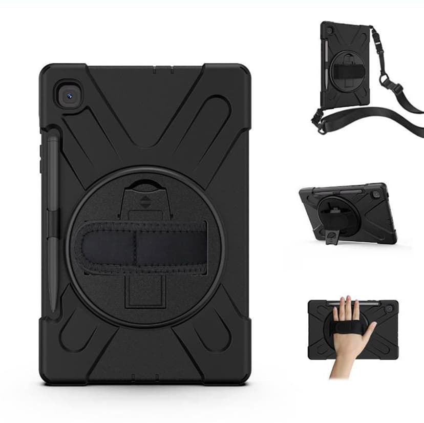 Estuff Tablet Case Samsung Galaxy Tab S6 Lite Svart