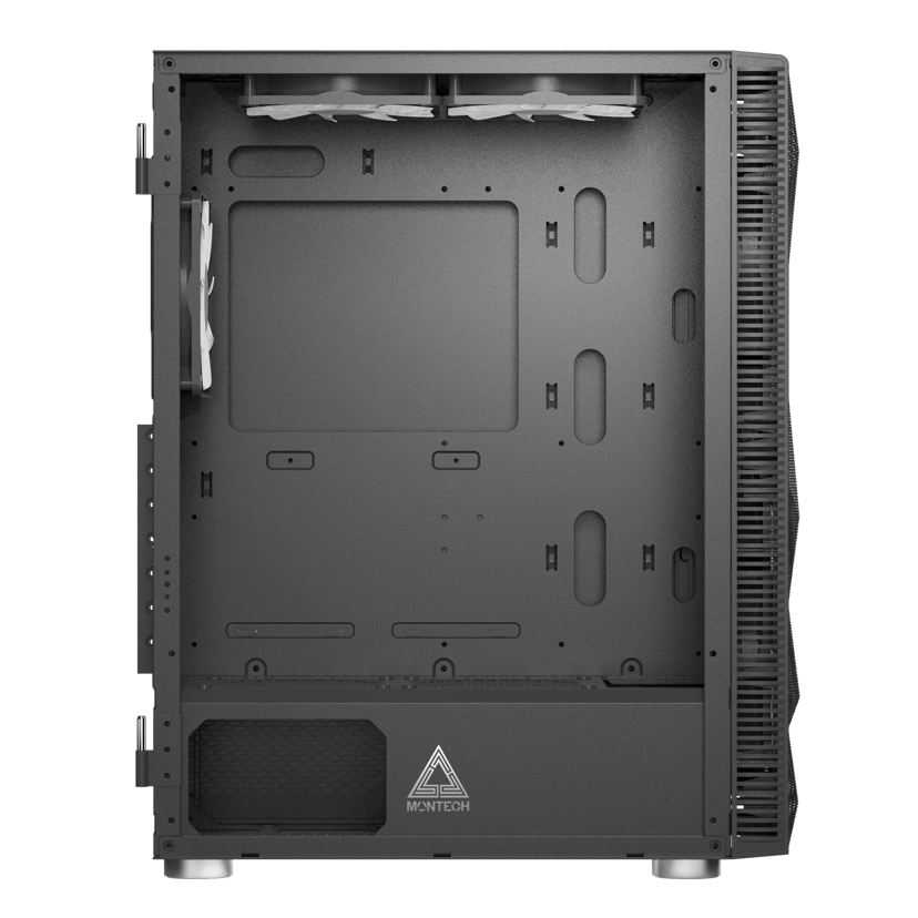 Montech X3 Mesh Full Tower - Black Midi Tower Sort