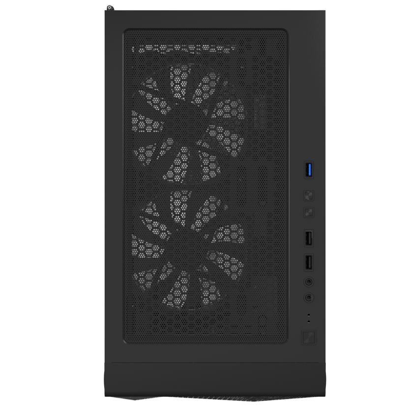 Montech X3 Mesh Full Tower - Black Midi Tower Sort