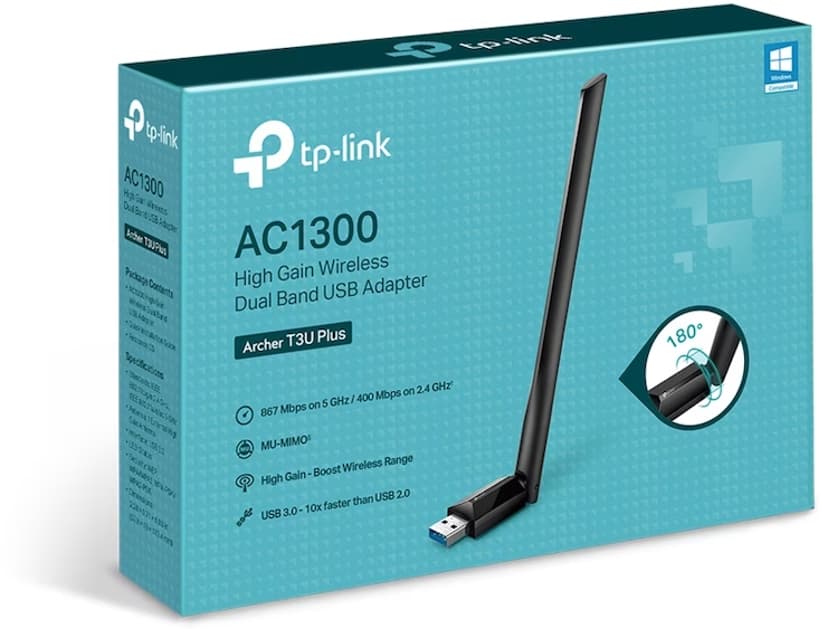 TP-Link Archer T3u Plus Wi-fi Usb Adapter