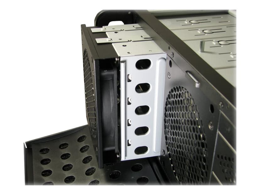 Inter-Tech 4U4129L 19" 4U Rack Metallisk, Silver