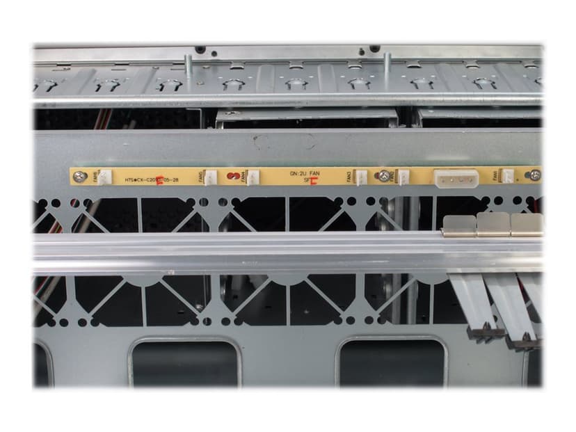 Inter-Tech 4U4129L 19" 4U Rack Metallisk, Silver