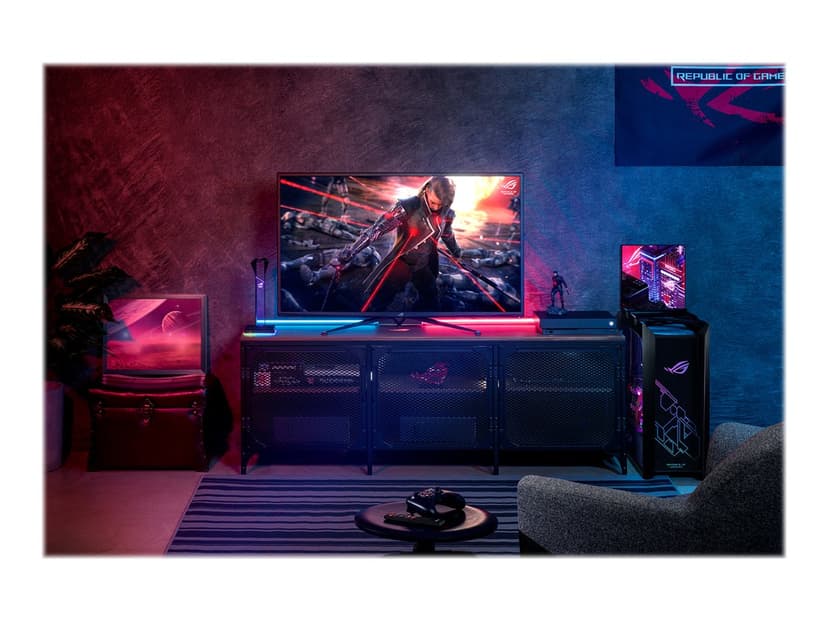ASUS ROG Strix XG43UQ platta pc-skärmar 109,2 cm (43") 3840 x 2160 pixlar 4K Ultra HD LED Vit 43" 3840 x 2160pixels VA 16:9 144Hz