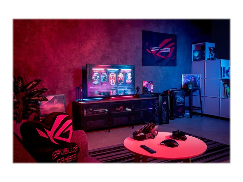 ASUS ROG Strix XG43UQ platta pc-skärmar 109,2 cm (43") 3840 x 2160 pixlar 4K Ultra HD LED Vit 43" 3840 x 2160pixels VA 16:9 144Hz